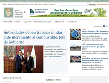 Tablet Screenshot of delegaciongustavoamadero.com.mx